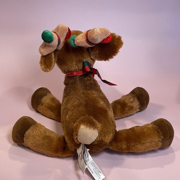 Gund Ridlay The Christmas Reindeer Floppy with Christmas Ornaments Plush Holiday - Picture 4 of 7